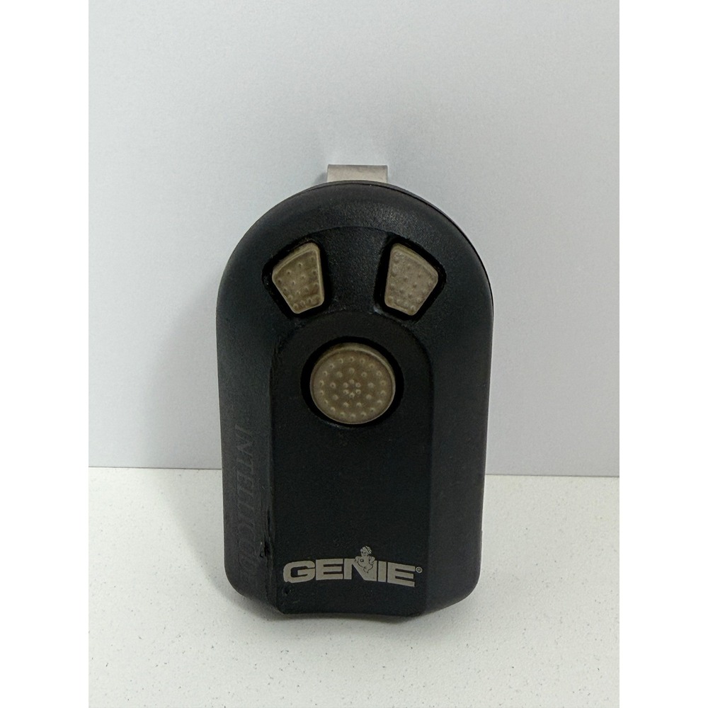 Genie Intellicode 3 Button Garage Door Opener Remote ACSCTG Type 3 Black Visor‎